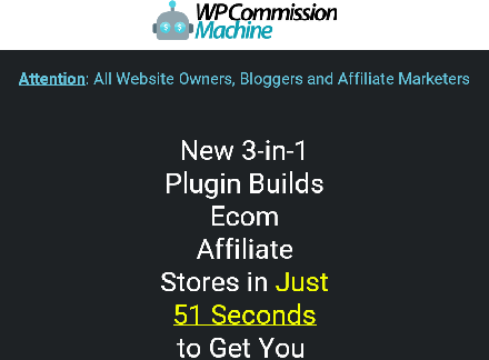 WP Commission Machine reviews